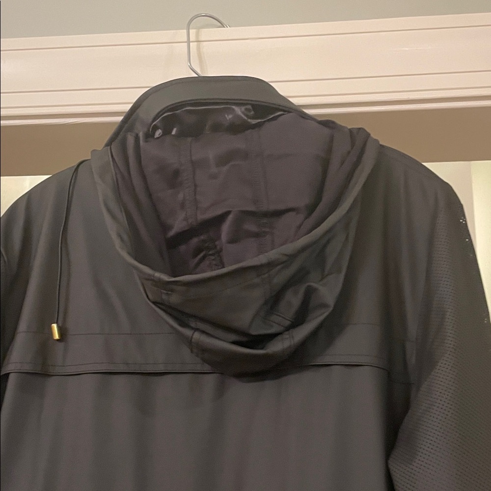 CM 1969 Women's Black waterproof Jacket with Gold Accents.  Large - Picture 7 of 8